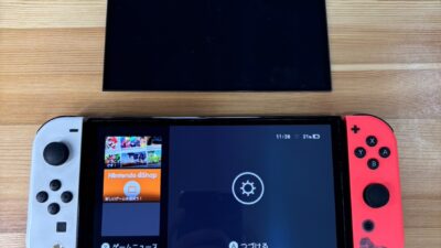 新型switch画面が真っ暗になってしまった【switch修理熊谷】